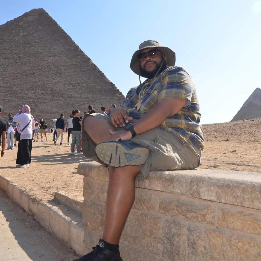 Pyramid Giza City Inn Kafret el-Gabal Kültér fotó